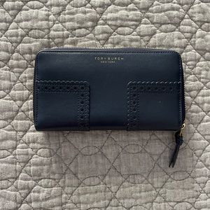 Tory Burch Navy Wallet